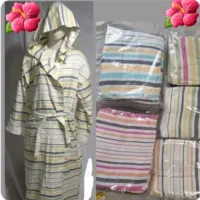 حوله تن پوش یزدی کلاهدار+حوله استخری
