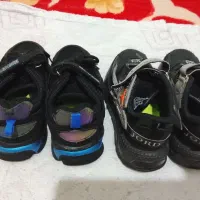 دو جفت کفش پسرونه در حد نو جنس خارجی