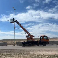 اجاره ی جرثقیل کفی و دکل بلند|خودرو سنگین|قزوین, |دیوار