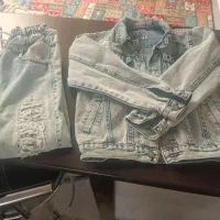 کت و شلوار جین