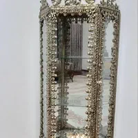 آینه کنسول و ویترین وساعت برنزایستاده|بوفه، ویترین، کنسول|تربت جام, والفجر|دیوار