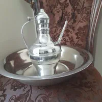 آفتابه لگن استیل نو