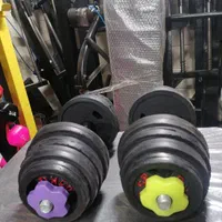 دمبل متغییر در بسته 20کیلویی هالتر نیمکت بدنسازی|تجهیزات ورزشی|تهران, استاد معین|دیوار