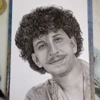 نقاشی چهره فقط۵۹۹باهرجزئیاتی