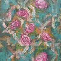 تابلو گل دکوراتیو مدرن