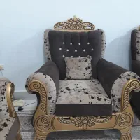 مبل سلطنتی ۹ نفره|مبلمان خانگی و میز عسلی|بجستان, |دیوار