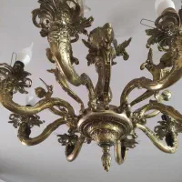 لوستر برنز|لوستر و چراغ آویز|تهران, قصر فیروزه ۲|دیوار