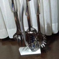 سرویس کفگیر و ملاقه و استند چاقو|ظروف پخت‌وپز|نسیم‌شهر, |دیوار