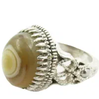 انگشتر باباقوری و شرف شمس ‌دعا نوشته روش حراج