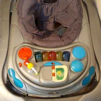 ست کریر و روروئک رنگ طوسی تشک بازی آغوشی|اسباب و اثاث بچه|رباطکریم, رباطکریم|دیوار