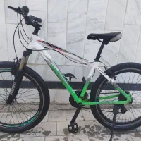 دوچرخه برند پرومکس سایز 26 تنه المینیوم