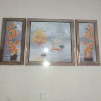 تابلو سه تیکه نو|تابلو، نقاشی، عکس|محمدیه-قزوین, |دیوار