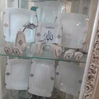 ظرف چینی ۸۵ پارچی لبه طلایی ۱۲ نفره