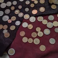 سکه قدیمی|کلکسیون سکه، تمبر، اسکناس|شیرگاه, |دیوار