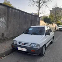 پراید تک‌ برگ عتیقه شاسی پلمپ بی رنگ موتور سالم|خودرو سواری و وانت|آستارا, |دیوار