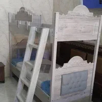 تخت 2طبقه پله ایی شرکتی|تخت و سرویس خواب|قزوین, |دیوار