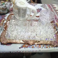 سرویس چای خوری 18 استکان فرانسوی