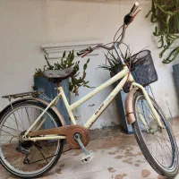 دوچرخه شهری زنانه دنده ای سایز ۲۴