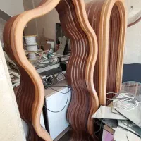 آینه ایستاده(آینه قدی)|آینه|قم, شاه ابراهیم|دیوار