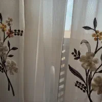 پرده ترکیهای سالم در حد نو|پرده، رانر، رومیزی|قم, هنرستان|دیوار