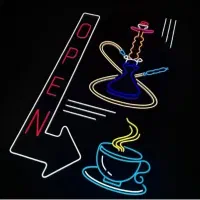 ساخت انواع تابلو های نئون|ریسه و چراغ تزئینی|لنجان, |دیوار