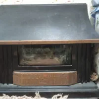 بخاری گازی کلبه ای بزرگ