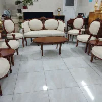 مبلمان استیل سلطنتی چوب راش