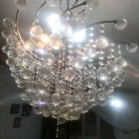 لوستر چتری زیبا|لوستر و چراغ آویز|تبریز, |دیوار