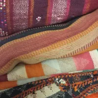 جاجیم دست بافت عشایری|گلیم، جاجیم، گبه|ری, دولت‌آباد|دیوار