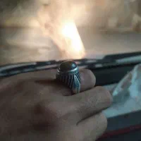 انگشتر نقره اصل اصل قدیمی با مرغ گلین معاوضه میکنم