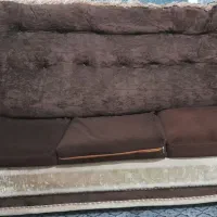 مبل قهوه ای دست دوم