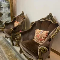 مبل استیل ۹نفره|مبلمان خانگی و میز عسلی|آستانه اشرفیه, |دیوار