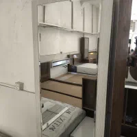 دراور اینه قدی دو کشو عرض ۵۰