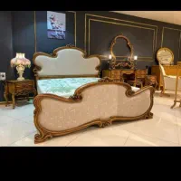 تخت دونفره عروس لک|تخت و سرویس خواب|ملارد, |دیوار