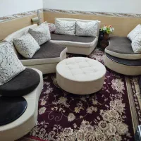 مبل هفت نفره تمیزقیمت مناسب گذاشتم جاندارم