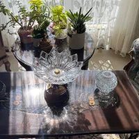 مبل استیل همراه میز ناهار خوری