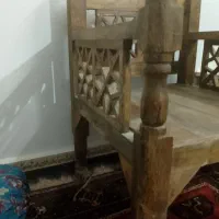 صندلی چوبی مبل|مبلمان خانگی و میز عسلی|زابل, |دیوار