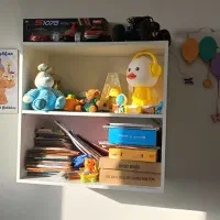 کتابخانه کودک|کتابخانه، شلف، قفسههای دیواری|پردیس, فاز ۴|دیوار