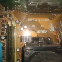 مادربورد asus پاور و رم ddr2