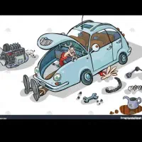 مکانیک سیار برق خودرو و تنظیم موتور  شبانه روزی