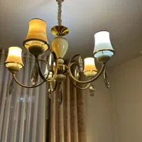 یک جفت لوستر وارداتی در حد جهیزیه|لوستر و چراغ آویز|تهران, تهرانسر شمالی|دیوار