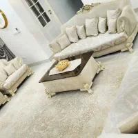 مبلمان 7نفره محکم با میز وسط و عسلی