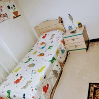 تخت و کتابخانه و پاتختی نوجوان به همراه تشک
