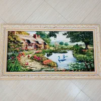 تابلو فرش لوکس|تابلو فرش|تهران, وردآورد|دیوار