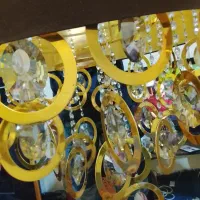 لوسترخورشیدی|لوستر و چراغ آویز|اهواز, زندوکیلی|دیوار