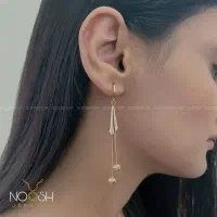 گوشواره آبکاری طلا