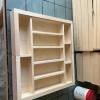 نظم دهنده ریلی کشو|آب‌چکان و نظم‌دهنده ظروف|کرج, کلاک پایین|دیوار