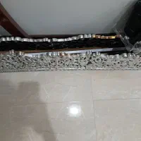 فروش سر تاج پره چوبی با میل پرده