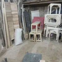 کرسی چوبی درهمه ابعاد از۵۰سانت تا یکمتر