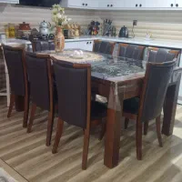 میز نهار خوری هشت نفره